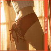 Lace Open-Crotch Panties Mesh Lingerie